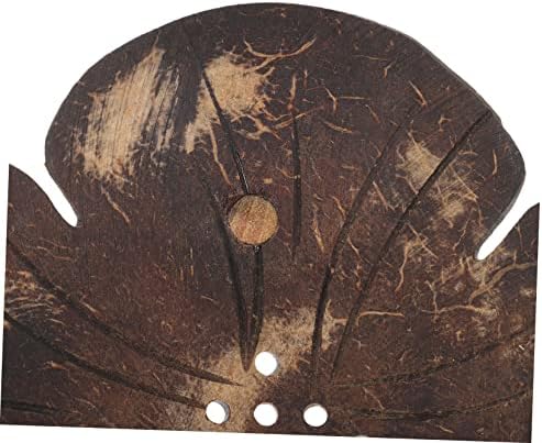 Coconut Shell Petal-Style Soap Dish for Bathroom Kitchen