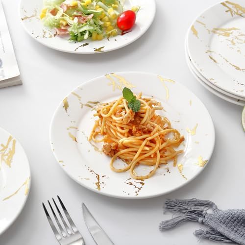 Loymokinar 10-Inch Ceramic Plates Set of 6