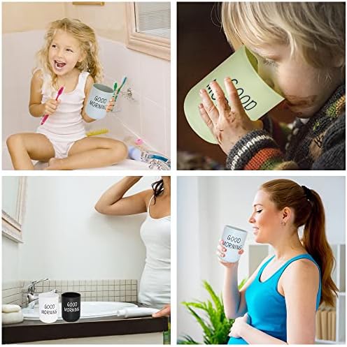 4-Piece Reusable Eco-Friendly Bathroom Tumbler Perfect for Travel and Daily Use