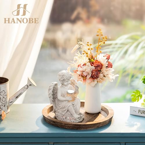 Hanobe Rustic Wooden Serving Tray