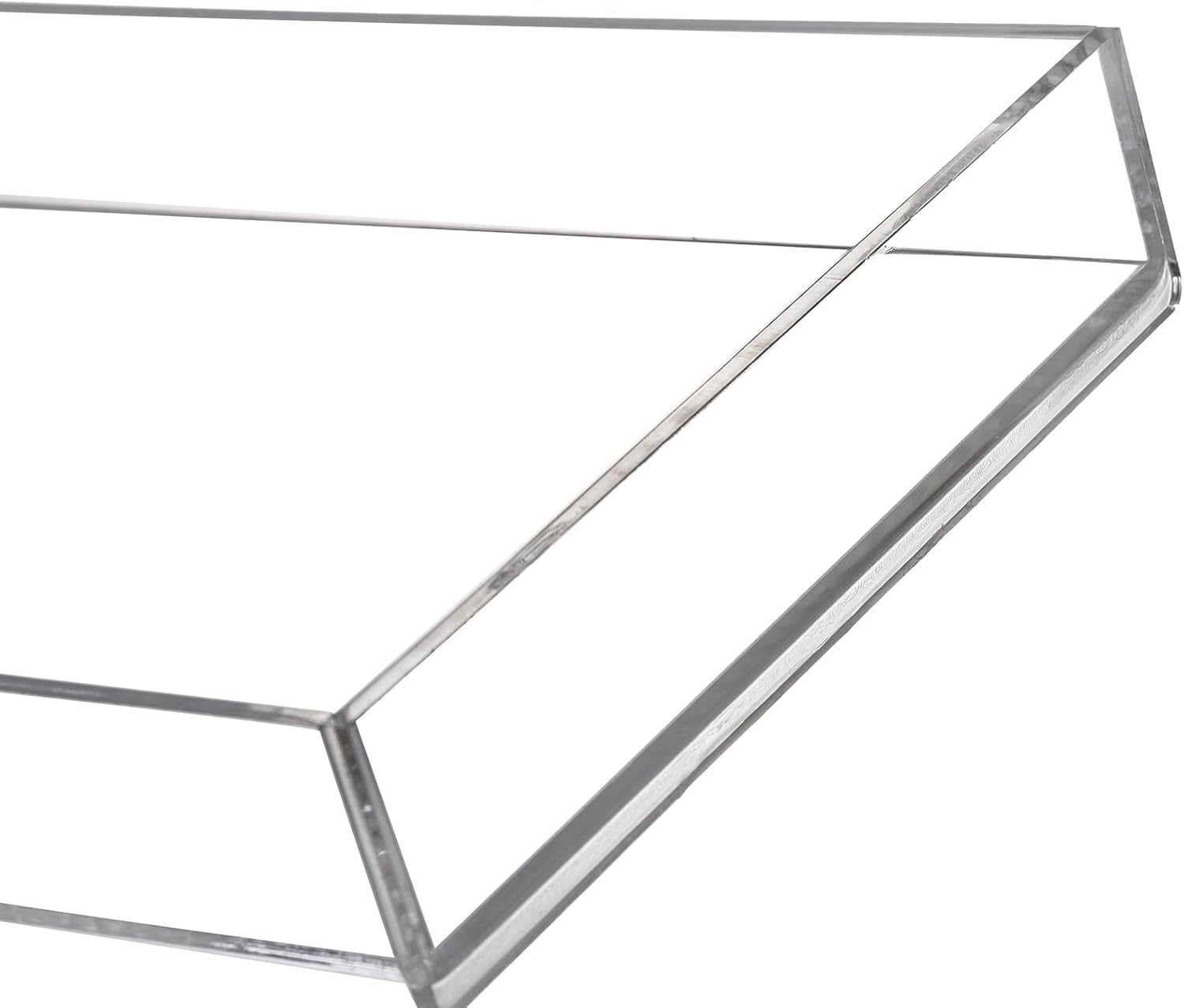 3-Piece Acrylic Bathroom Trays