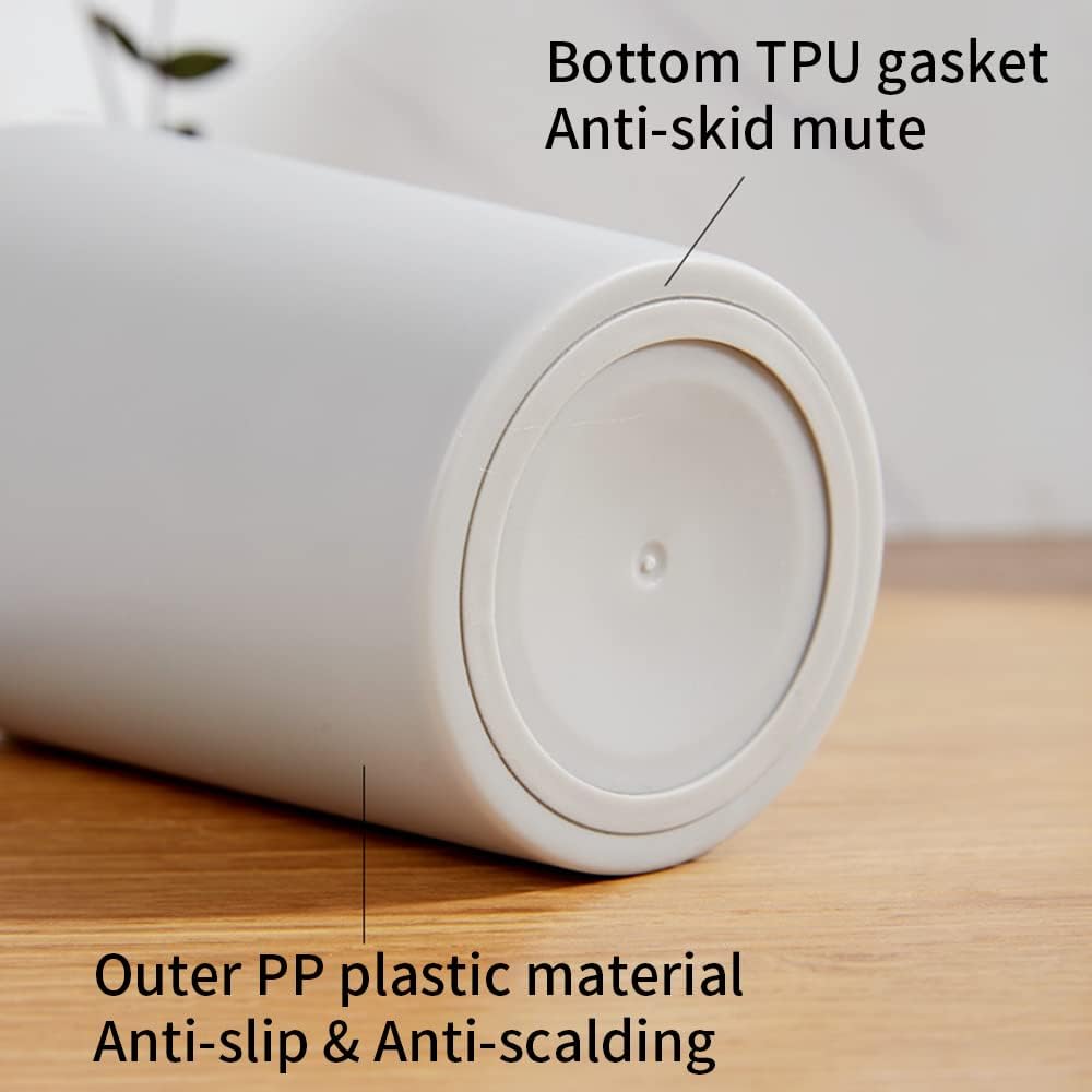 Perfect Design 500ml Stainless Steel Coffee Cup Anti-Scald Non-Slip Eco-Friendly Corner