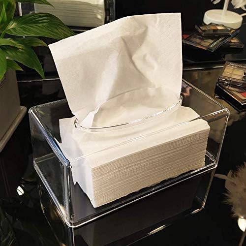 Clear 2-Pack Tissue Dispenser Boxes