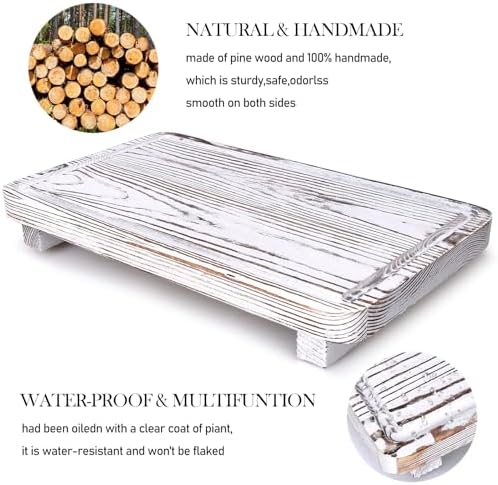 White Bathroom Trays Pedestal