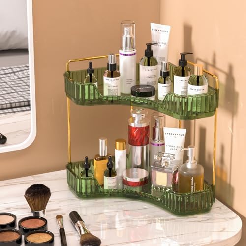 GTI 2-Tier Bathroom Organizer Multi-Functional Corner Organizer