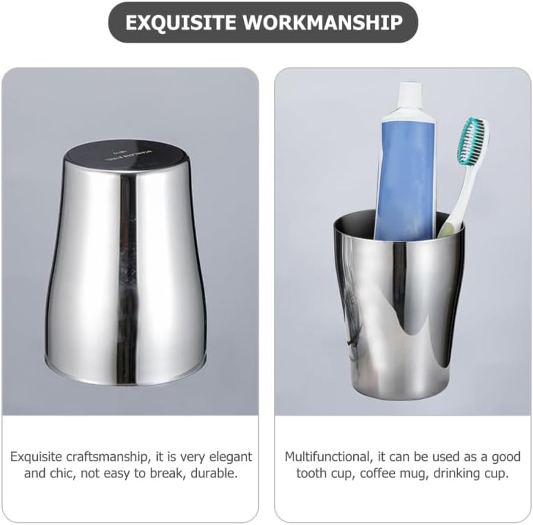 Cabilock Stainless Steel Bathroom Tumbler Holder