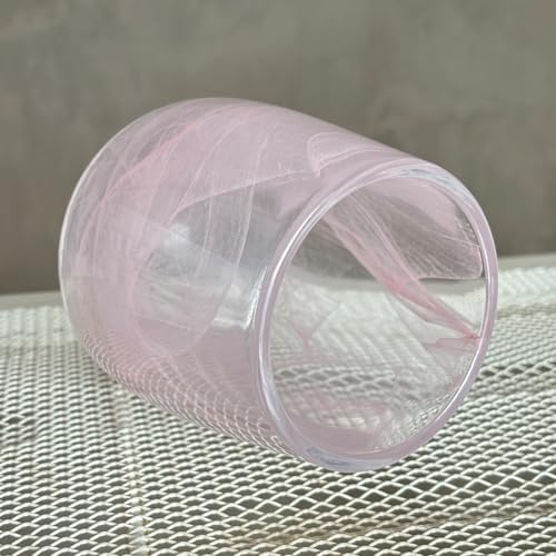 Bathroom Accessories Pink Glass Tumbler