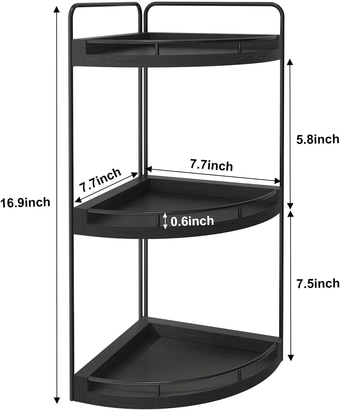 3-Tier Corner Organizer for Bathrooms