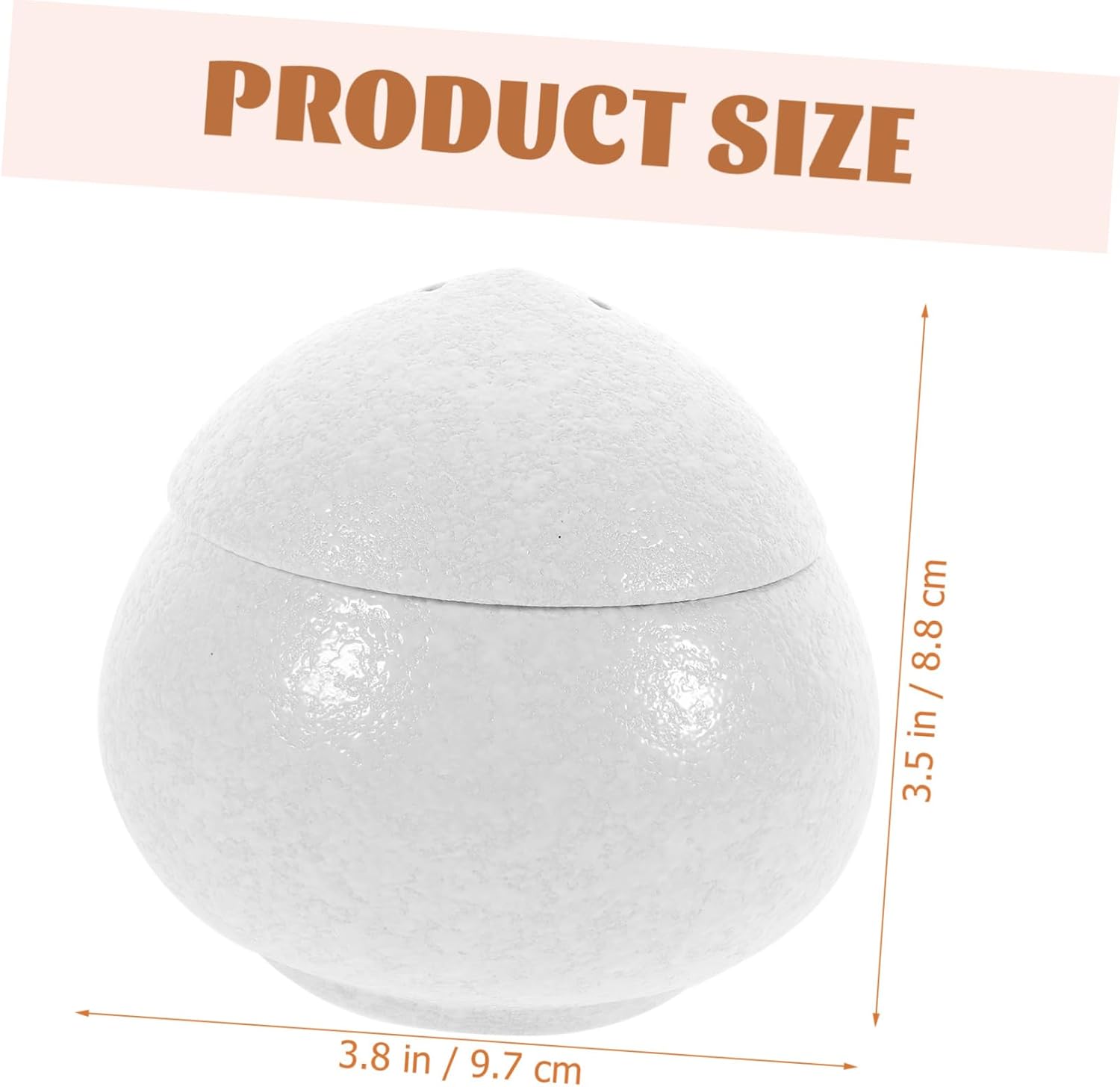 Special Design Ceramic Candle Bowl - Durable Non-Scratch Dip Bowl for Home Kitchen