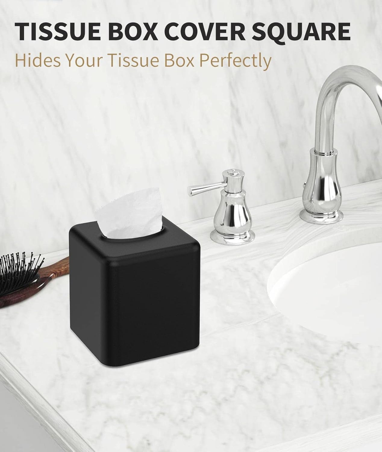 Livelab Metal Tissue Box Cover