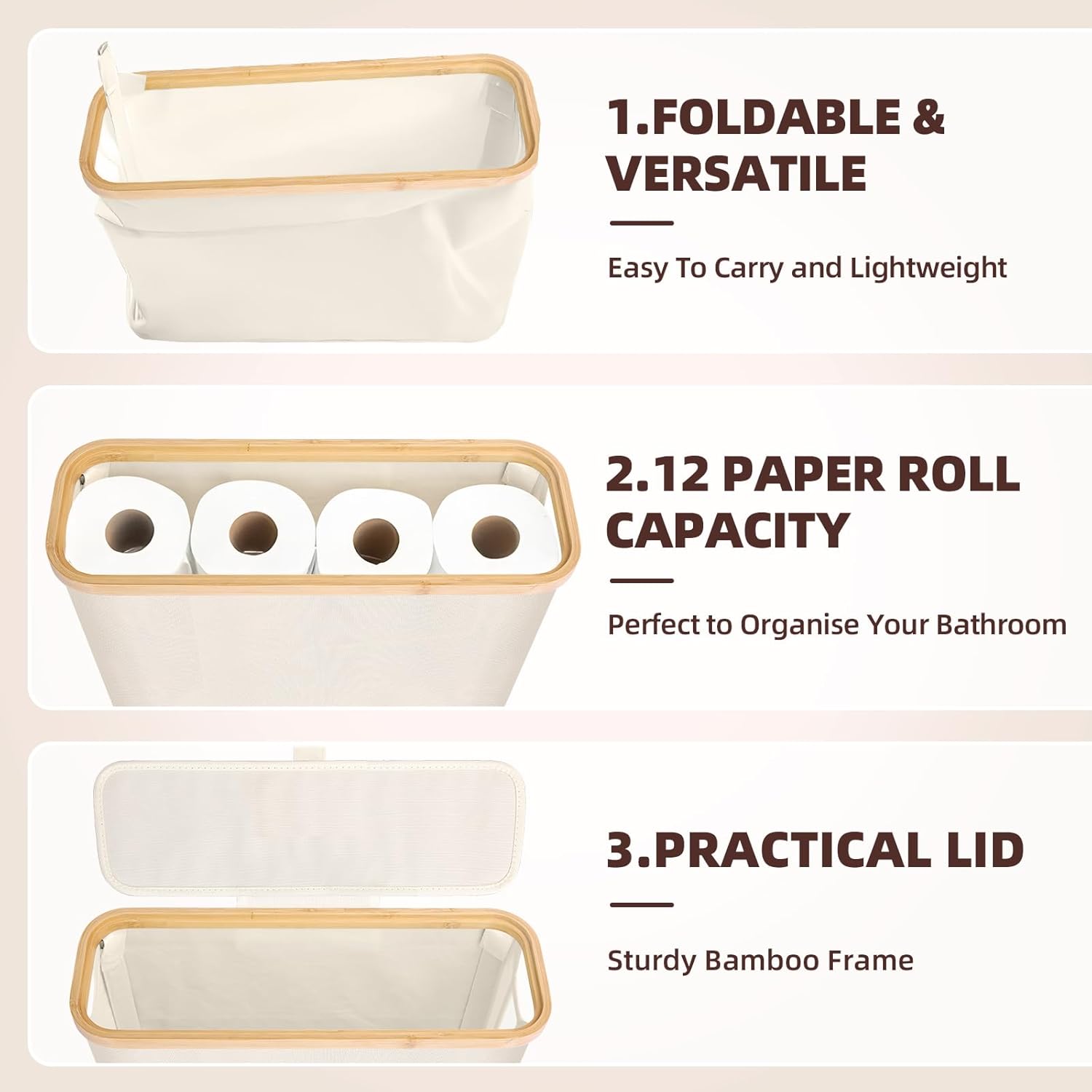 Perfect Match for Small Spaces and RV Storage Baskets