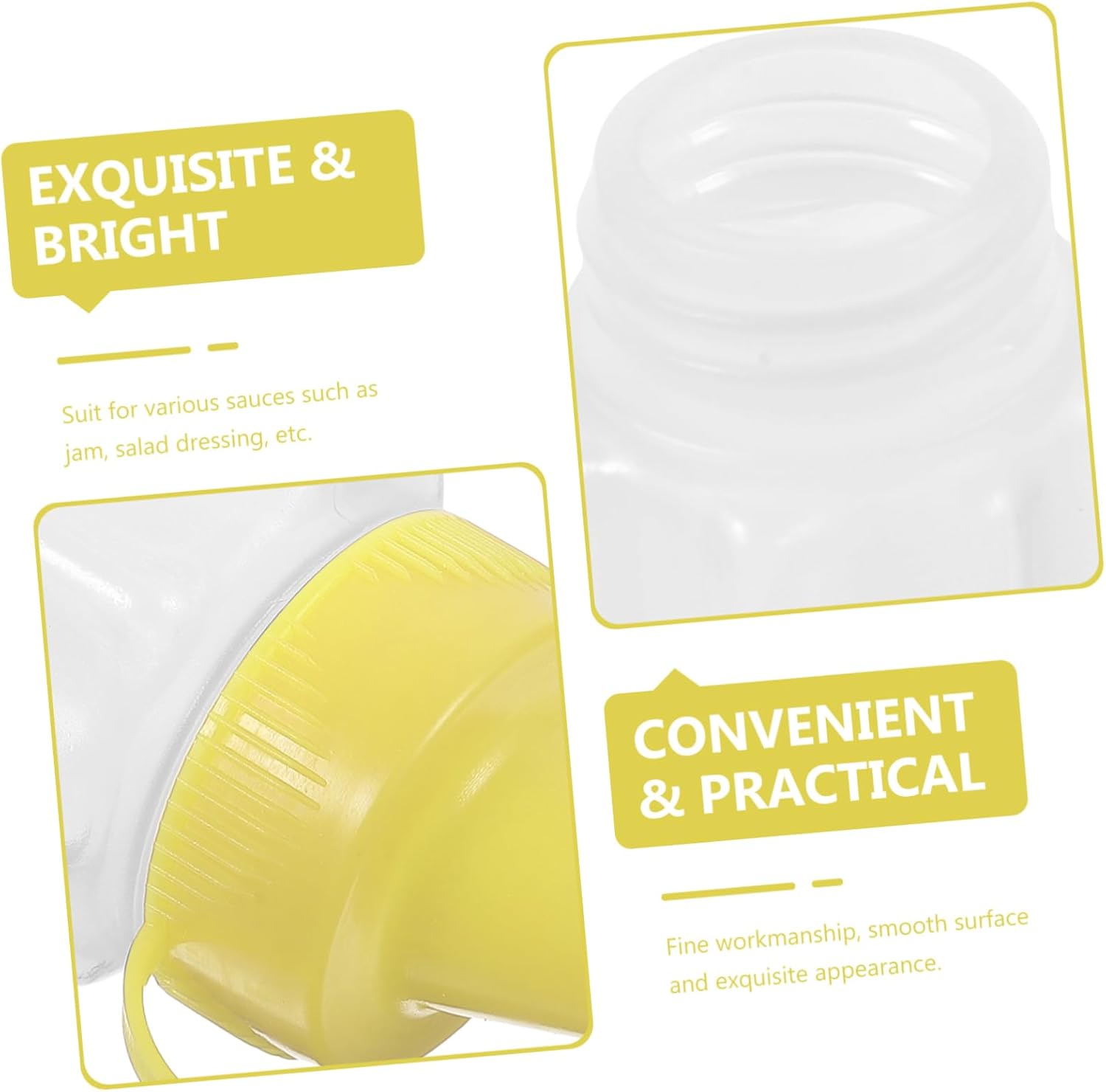SHOWERORO Reusable Squeeze Bottles