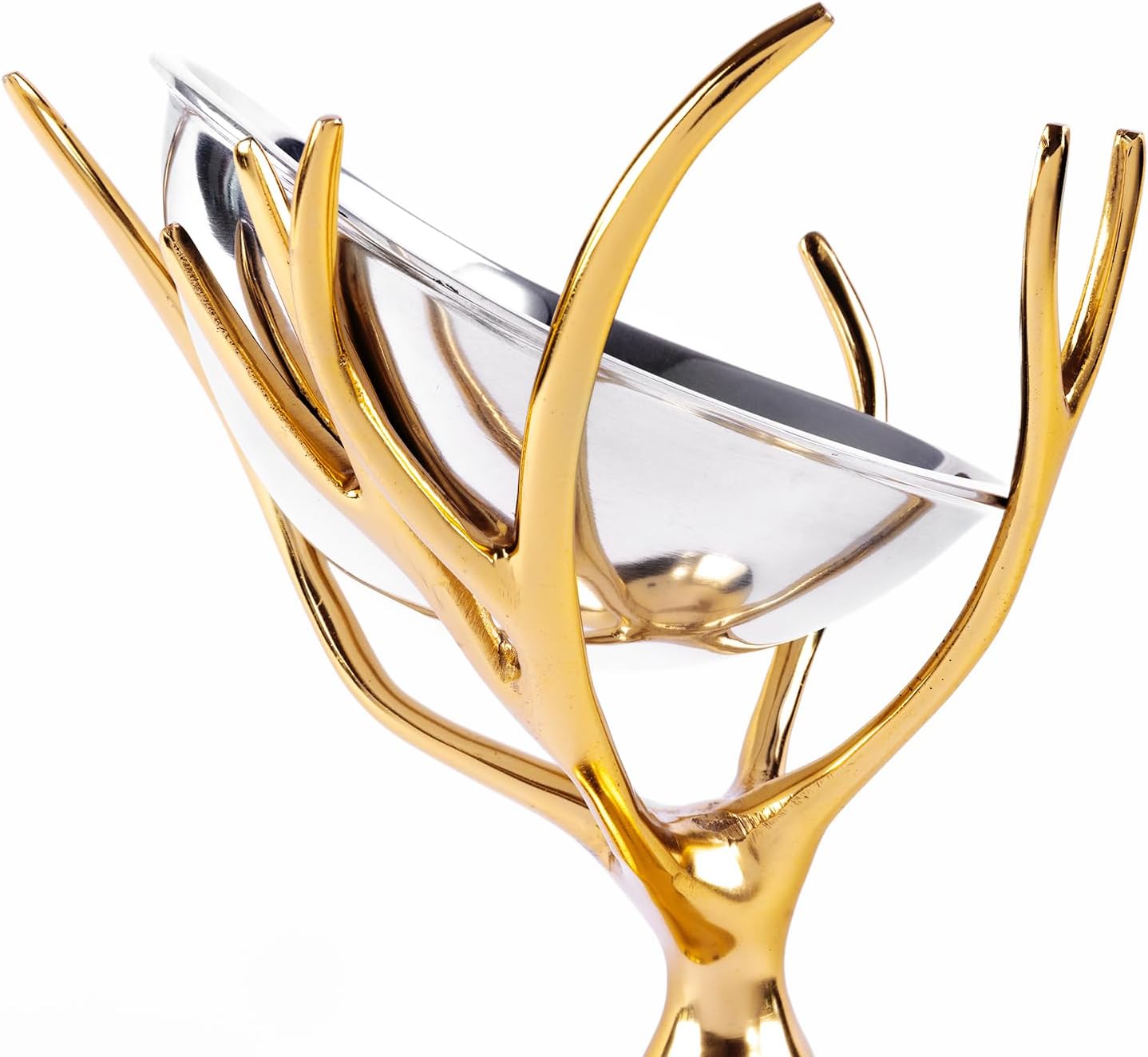 GUTE Decorative Antler Nut Bowl