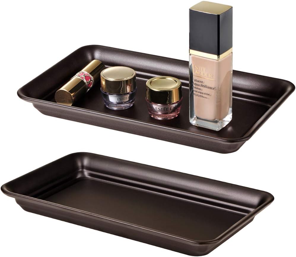 Vintage Farmhouse Metal Organizer 2-Pack