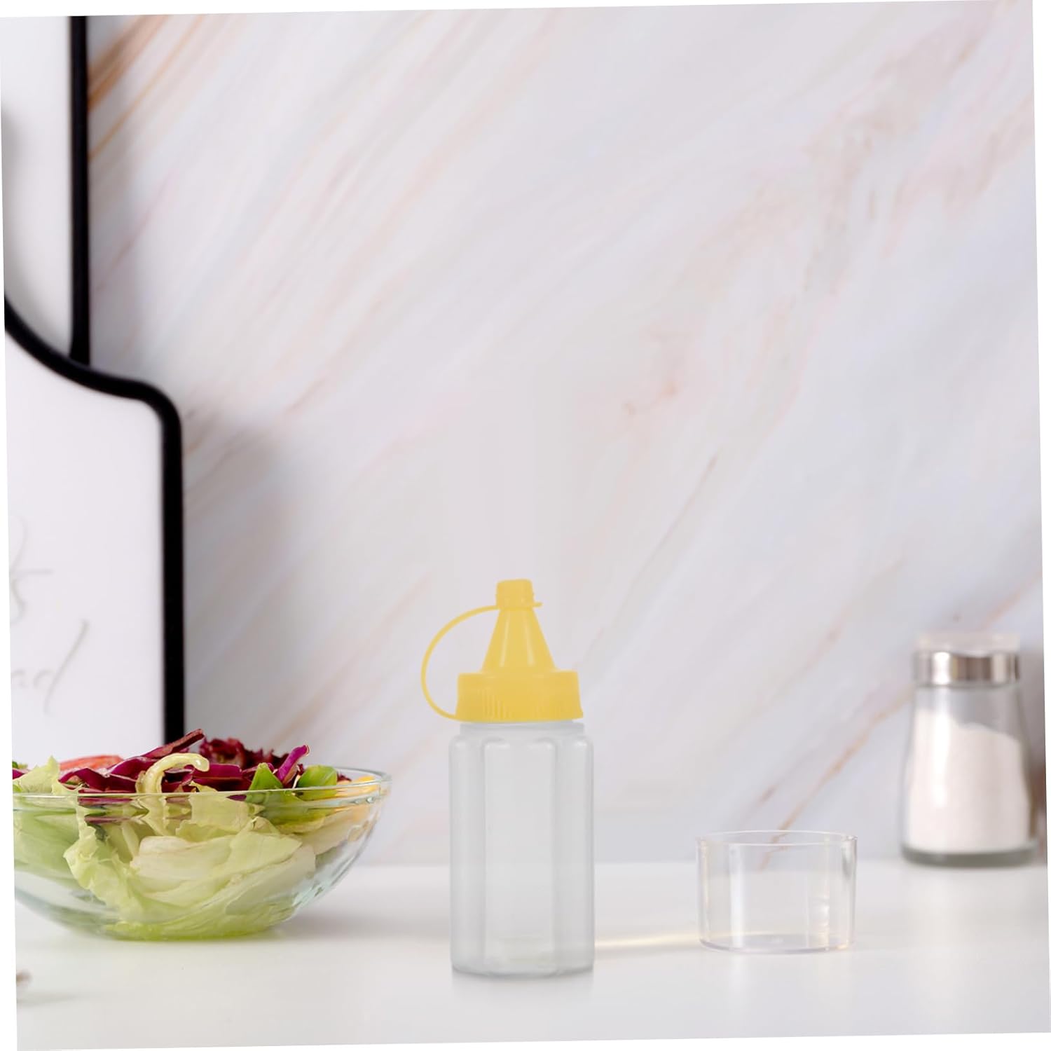 TIDTALEO 16 Pcs Mini Condiment Squeeze Bottles Set
