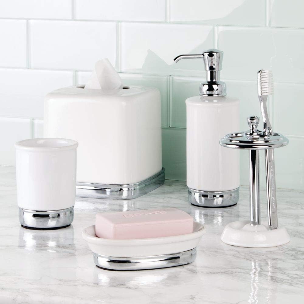 iDesign York Tissue Holder Perfect for Any Surface