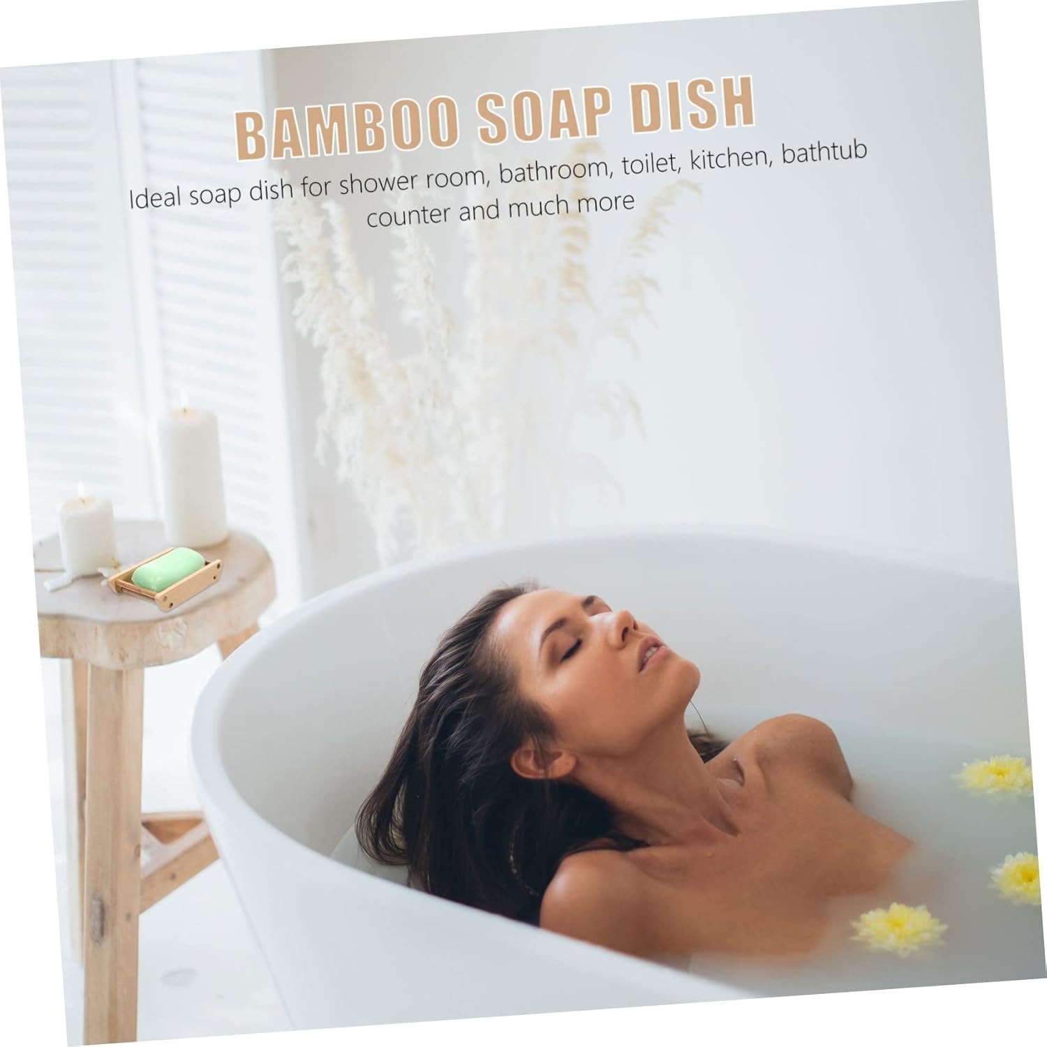 Bamboo Soap Dram Disk
