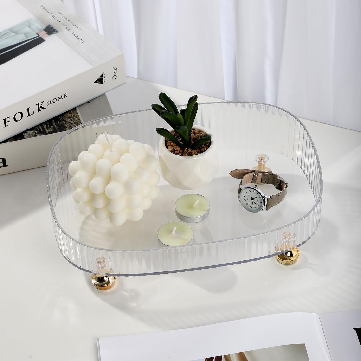 Stylish Acrylic Perfume Organizer