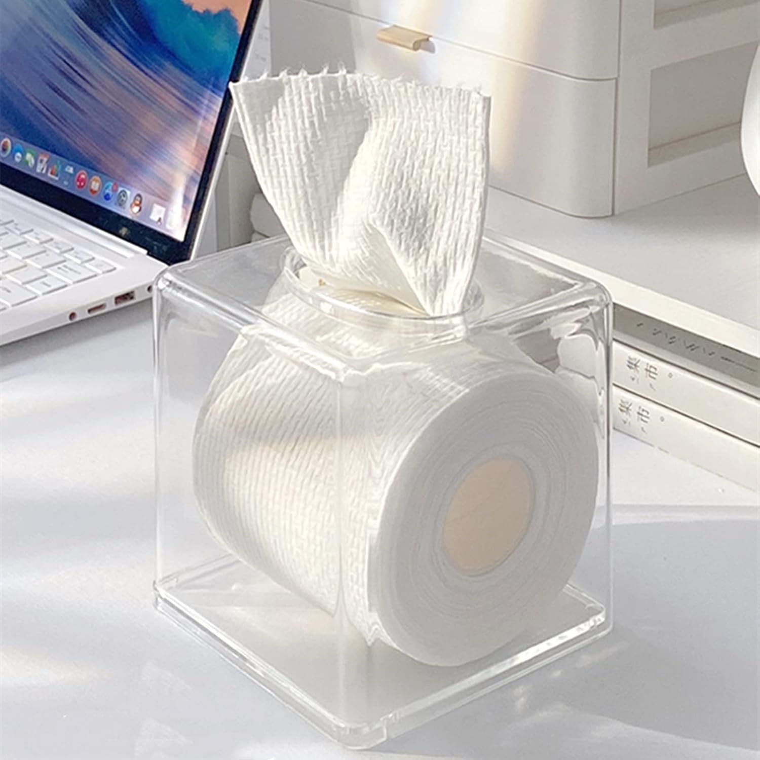 2-pack Yopay Acrylic Tissue Dispenser Box
