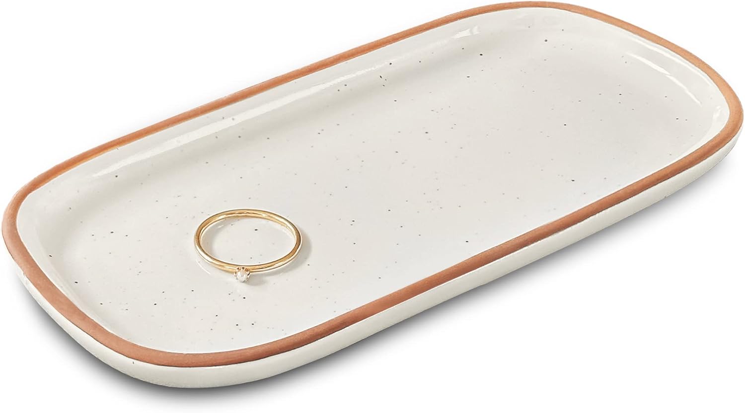 Pause Organize Mora Ceramic Vanity Tray