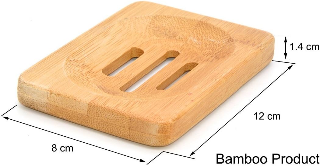 3-Piece Bamboo Scrub Dispenser