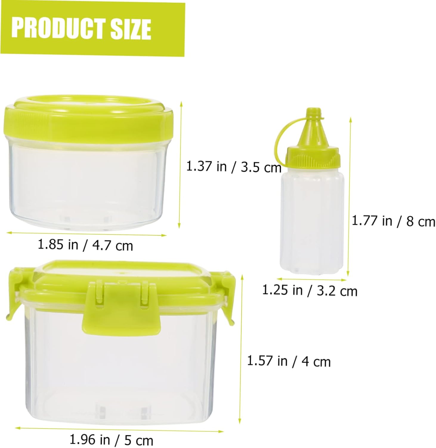 Stylish PortableCondiment Squeeze Bottles