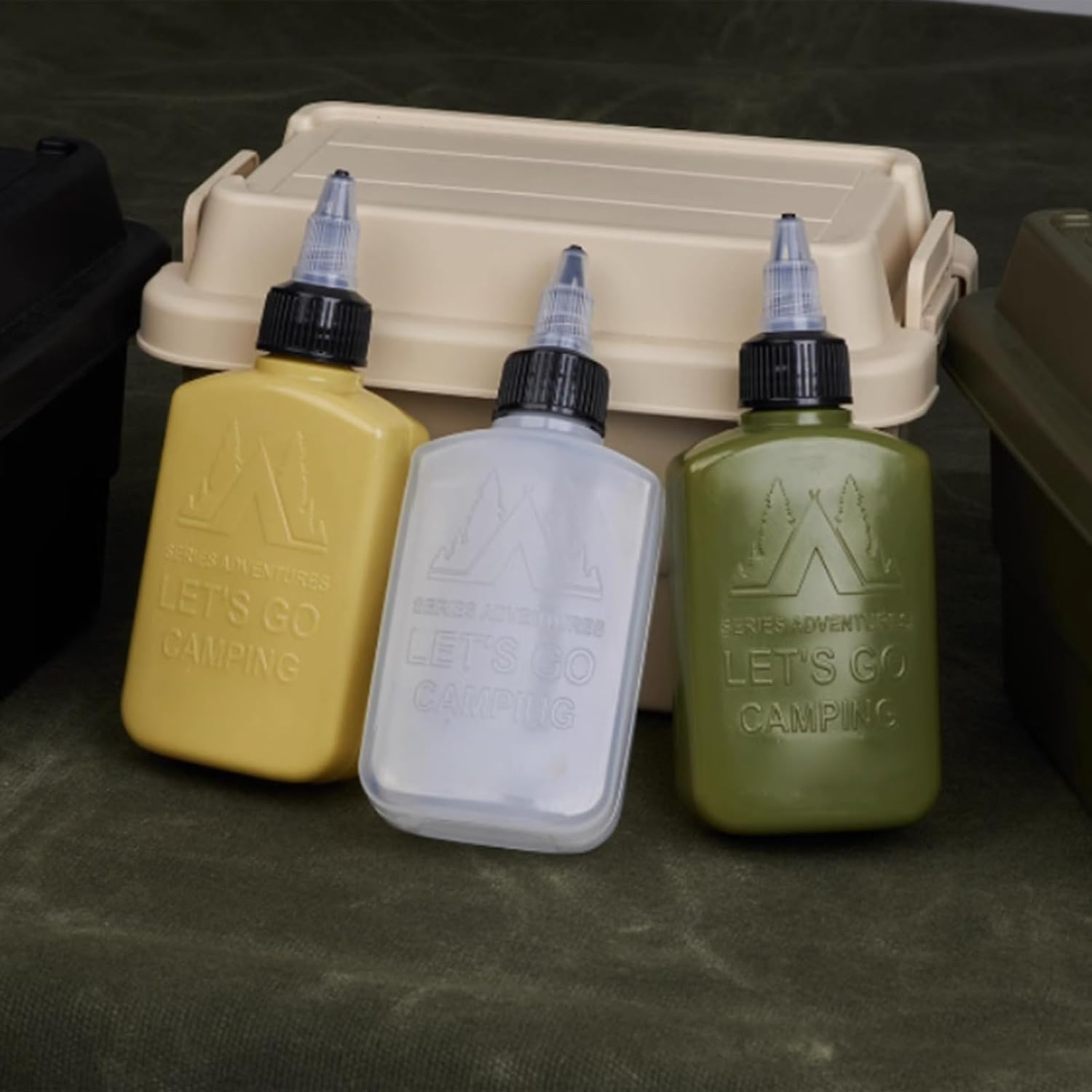 Travel Squeeze Condiment Jar 100ml