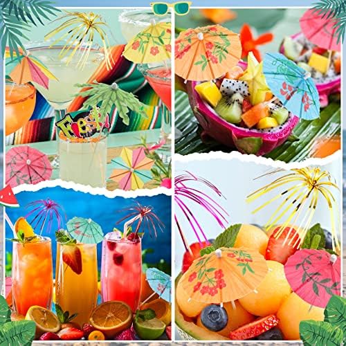 180-Piece tropical cocktail picks