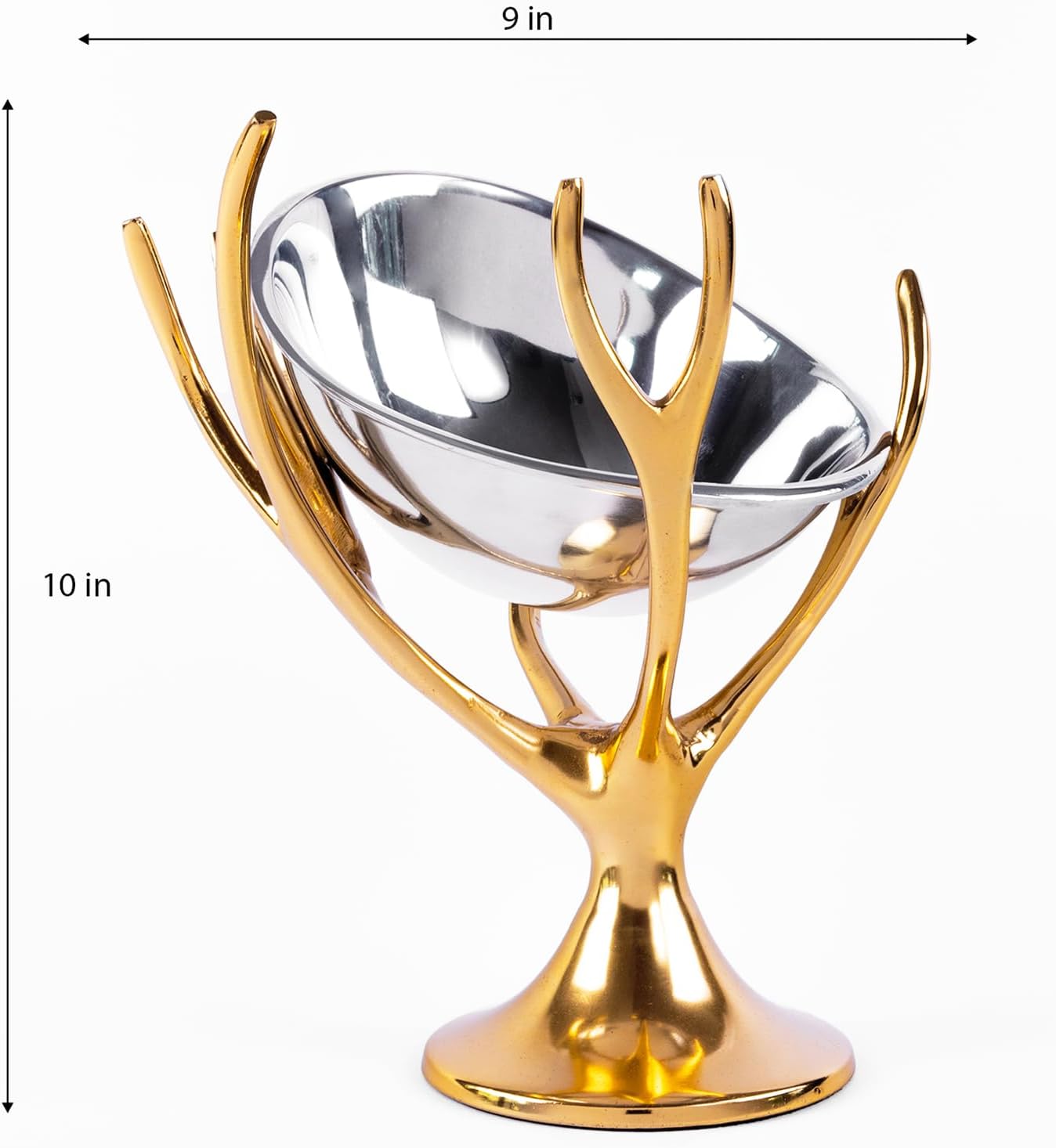 GUTE Decorative Antler Nut Bowl