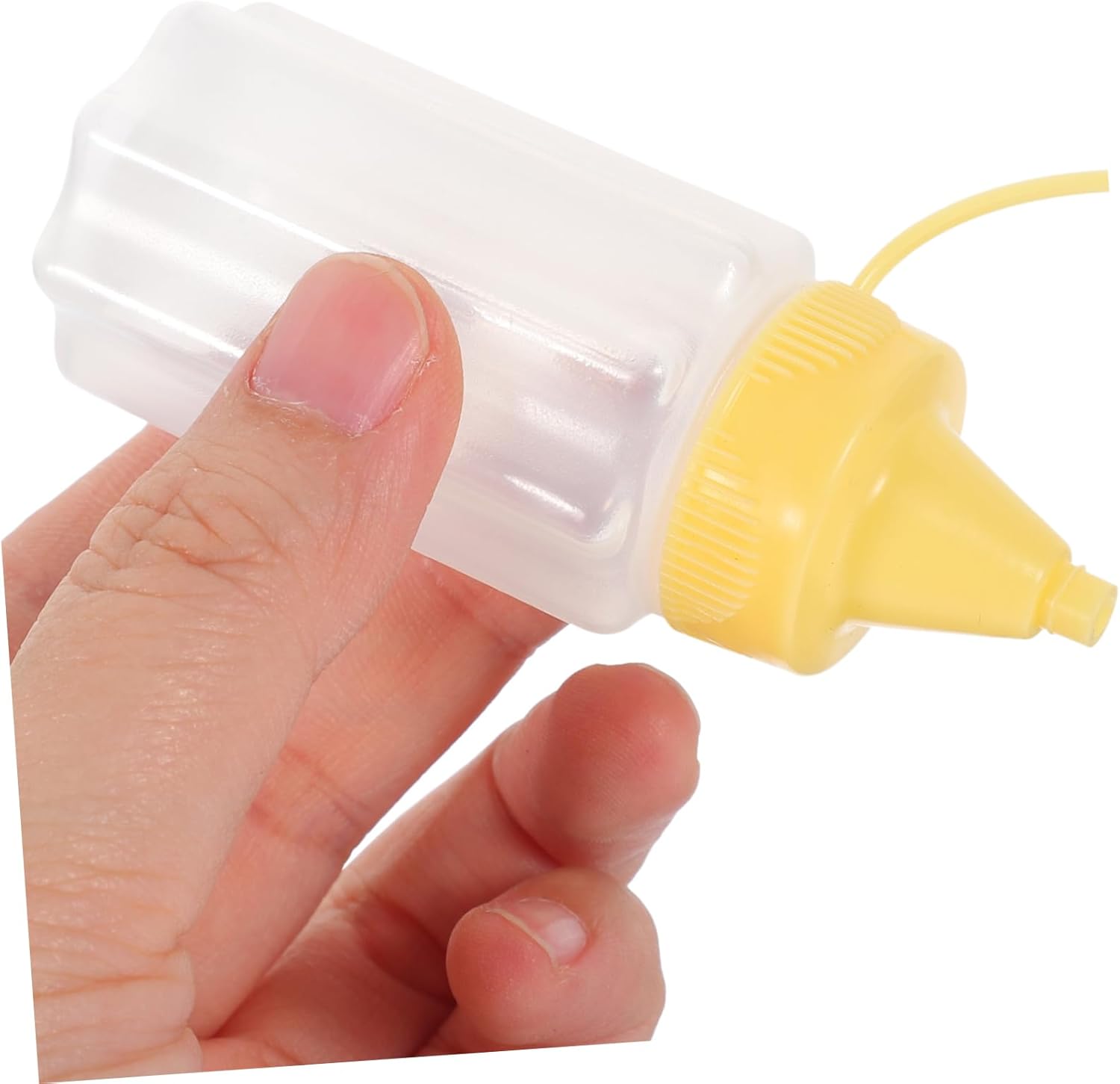 Small Ketchup Squeeze Bottles Set of 12 - Mini Condiment Containers for Kitchen Outdoor Use and More