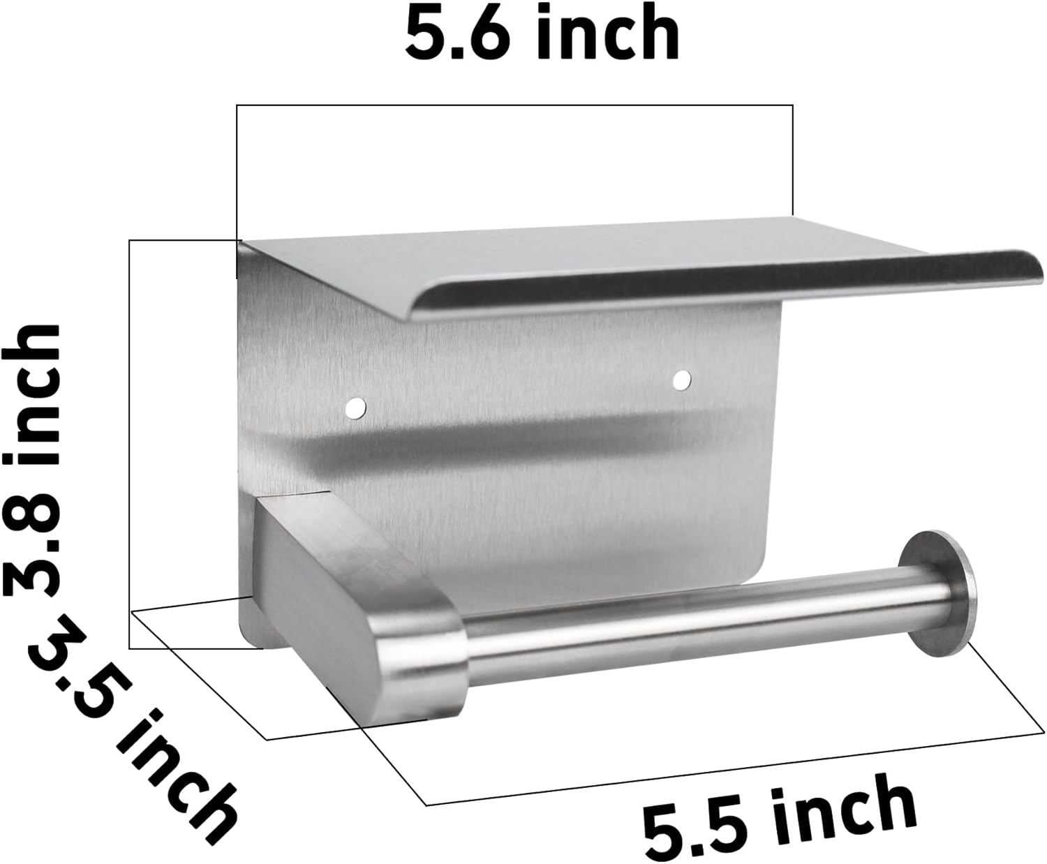 Stainless Steel Toilet Paper Holder