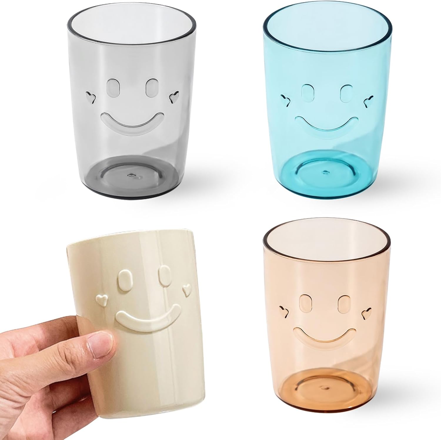 4-Piece 300ml SmileUNBREAKABLE