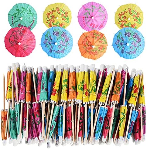 Stylish Cocktail Umbrella Picks
