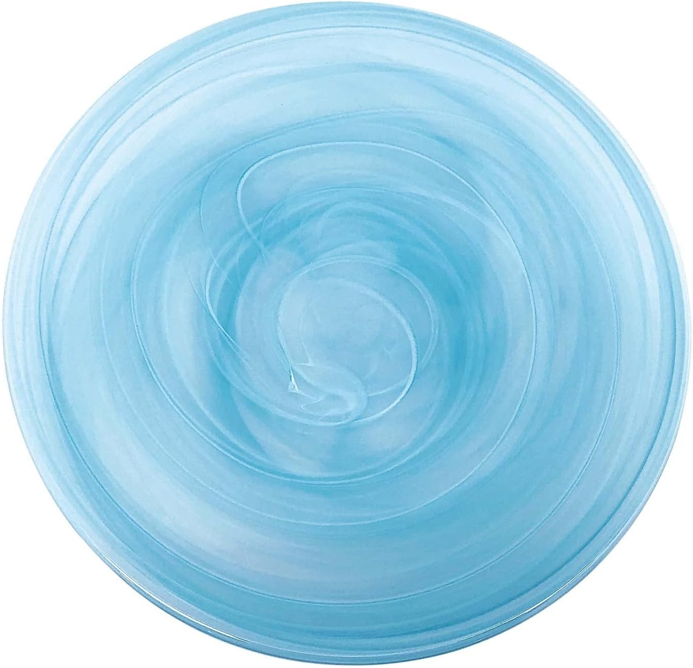 MARIPOSA ALABASTER AQUA DINNER PLATE SET