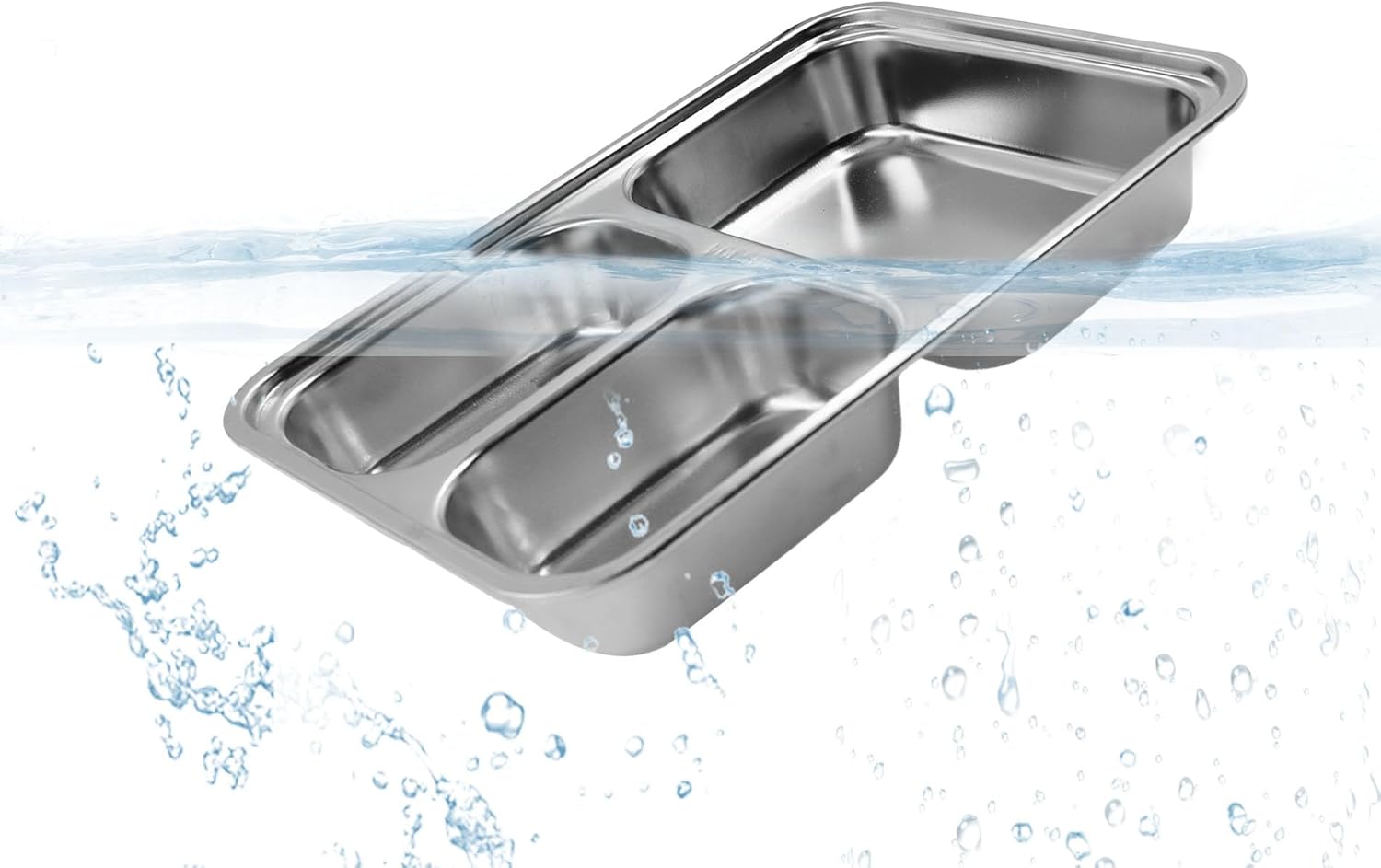 Stainless Steel Divided Plates Create Your Perfect