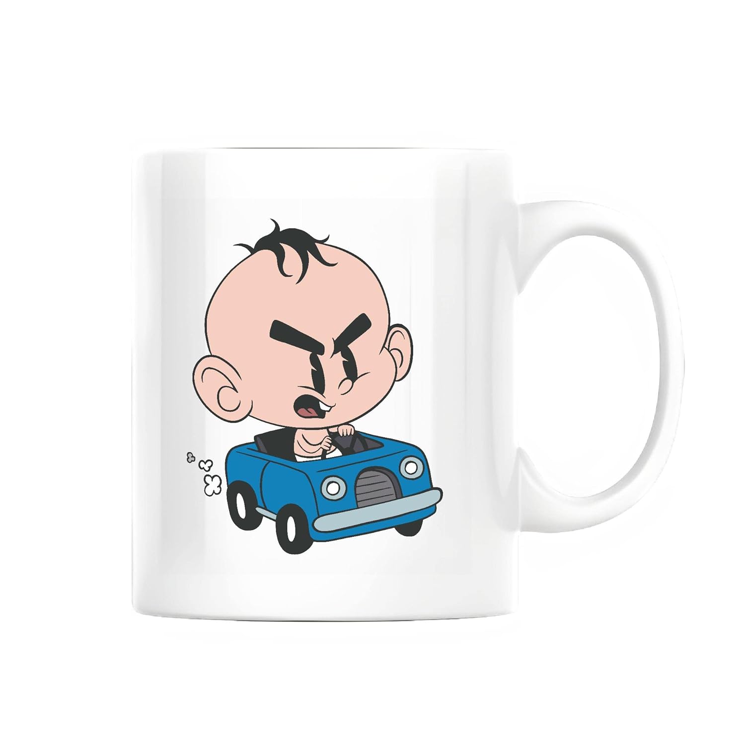 Proudteam Angry Baby Car Coffee Mug 11oz 15oz