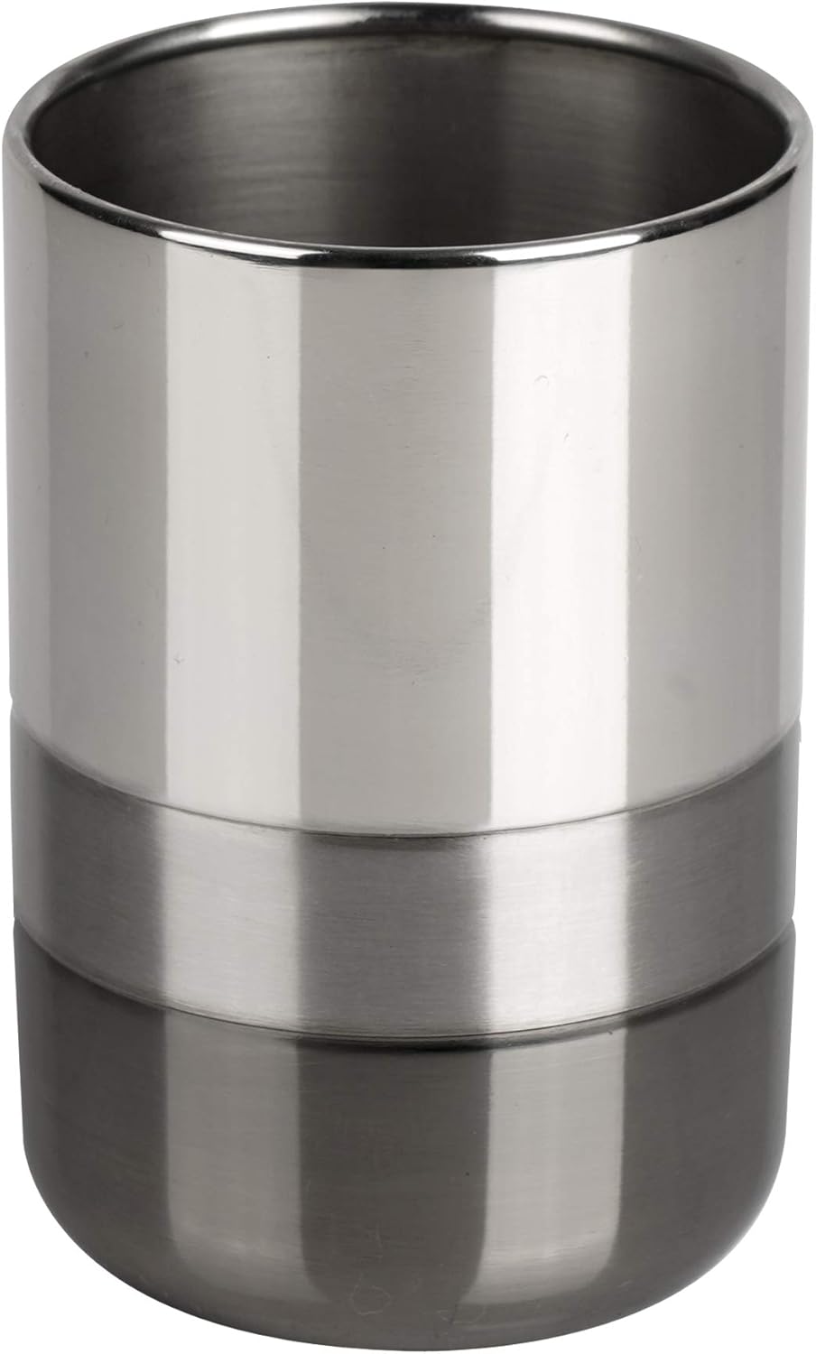 Triune Tumbler in 3-Tone Shiny Gray Stainless Steel