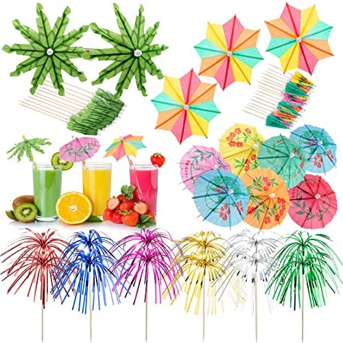 180-Piece tropical cocktail picks