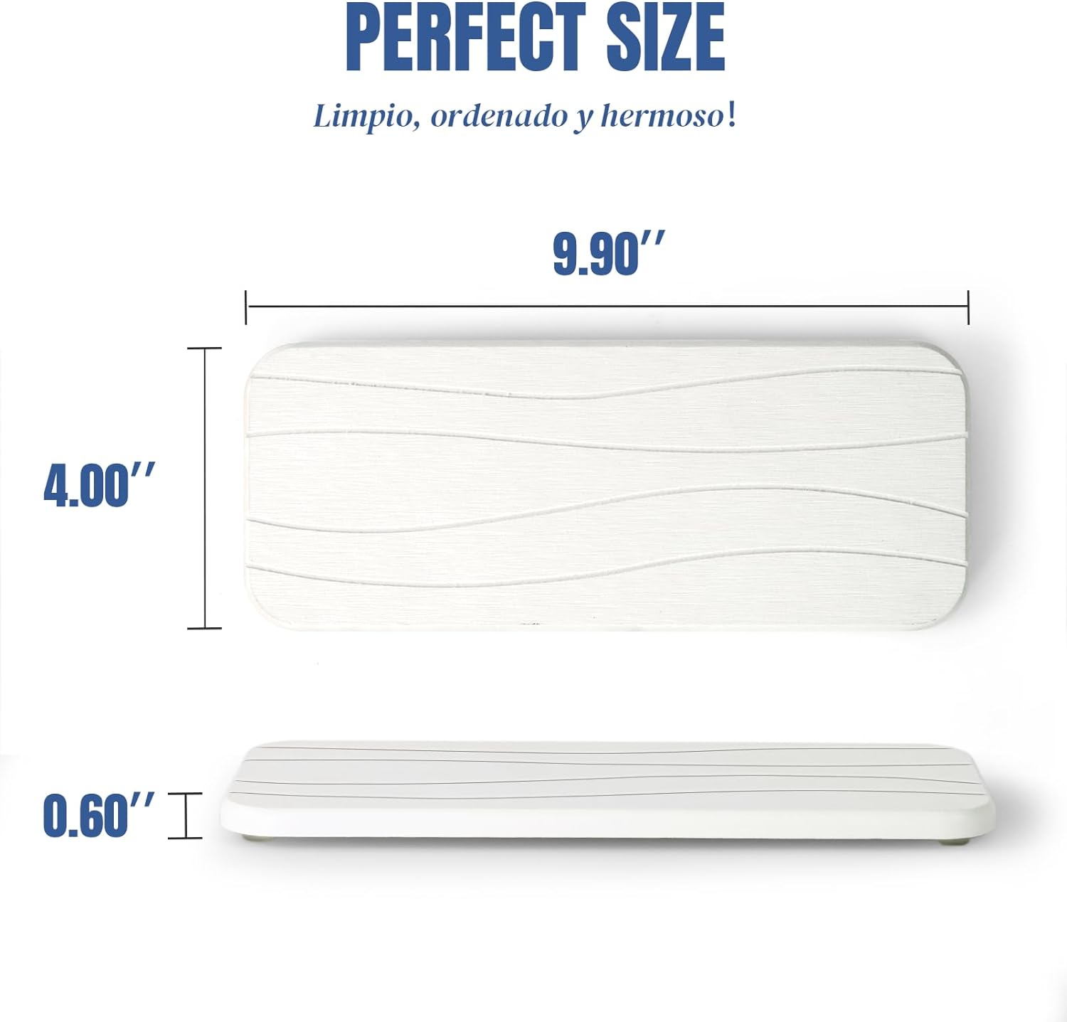 Plentio Fast Drying Diatomite Bathroom Tray