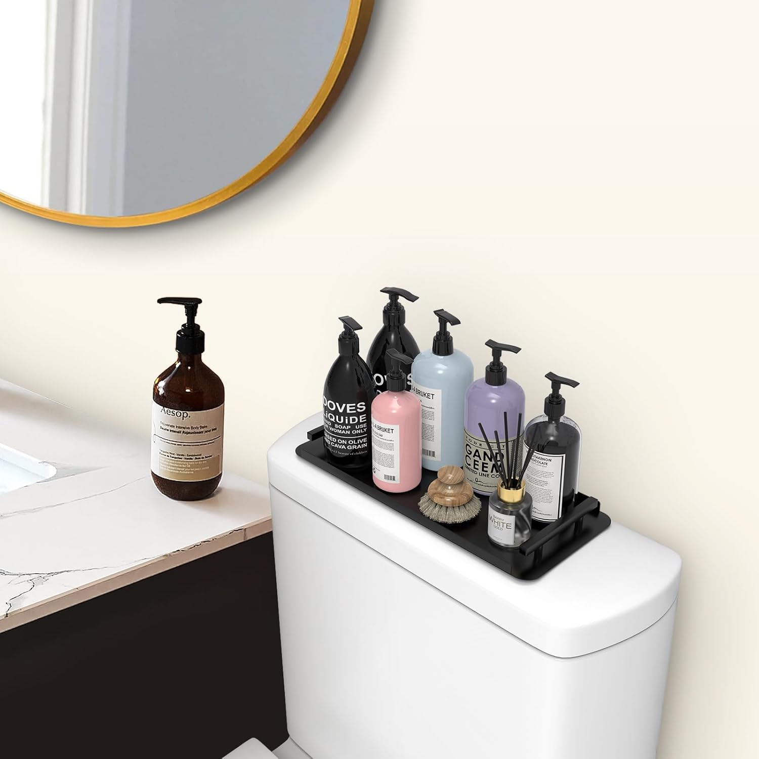 Stylish Metal Toilet Paper Basket