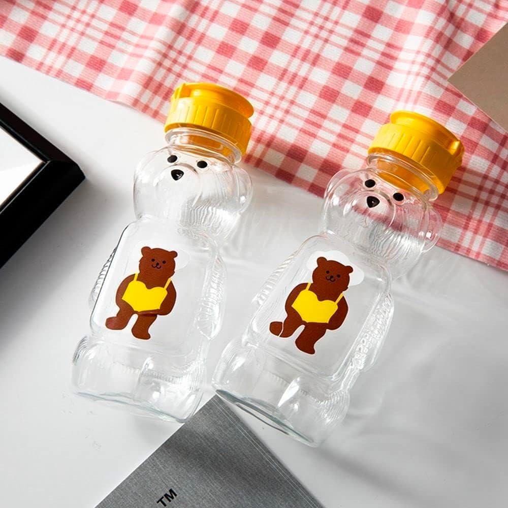 Honey Bottle Squeeze Jar Unique Design for Storage and Dispensing