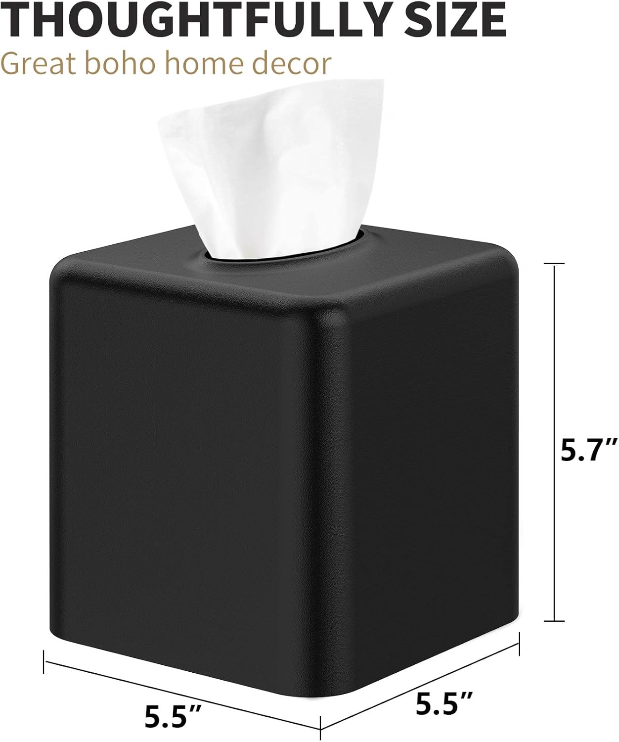 Livelab Metal Tissue Box Cover