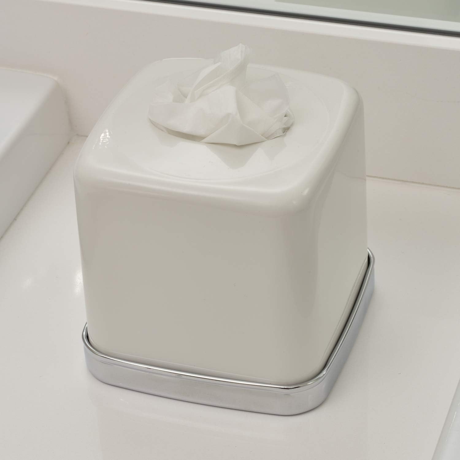 iDesign York Tissue Holder Perfect for Any Surface