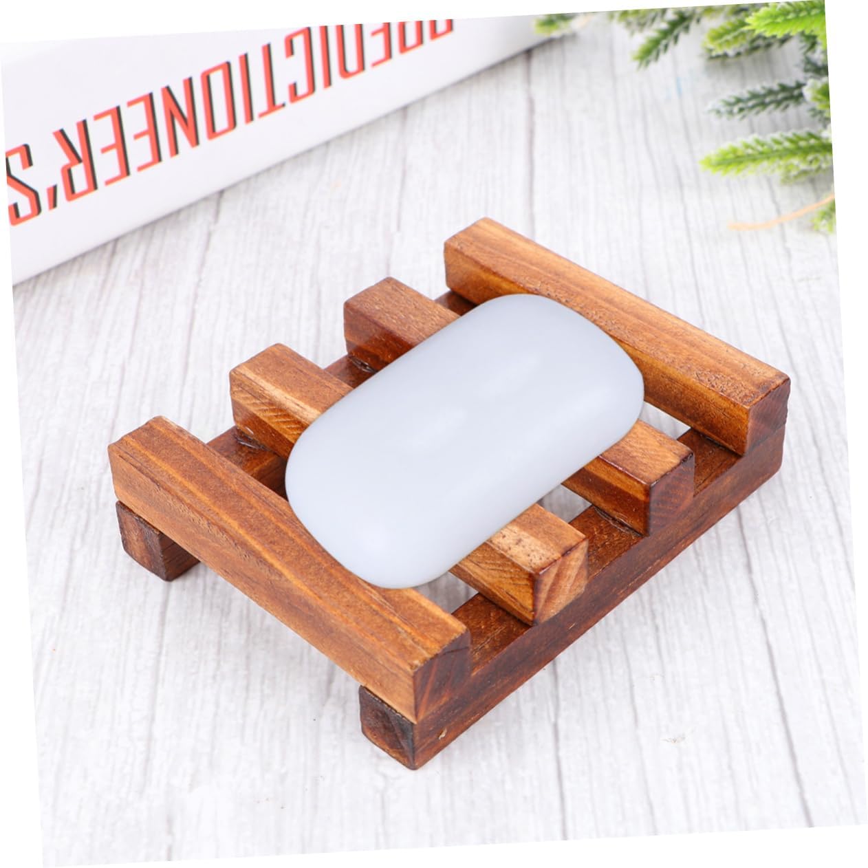 Brilliant Retro Wooden Soap Holder for Easy Access Clean Hands