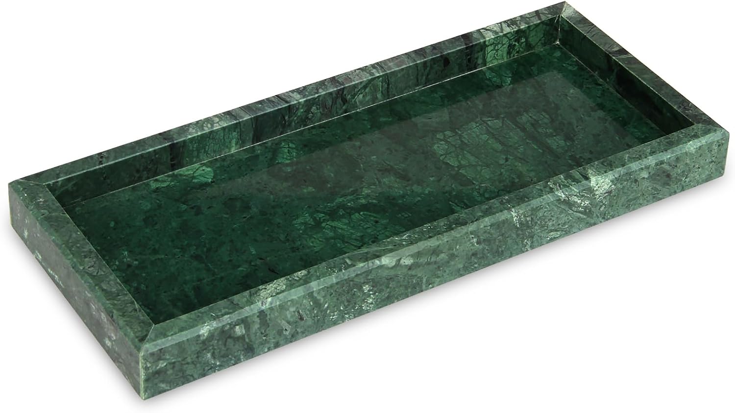 HESHIBI Marble Vanity Tray with Green Color