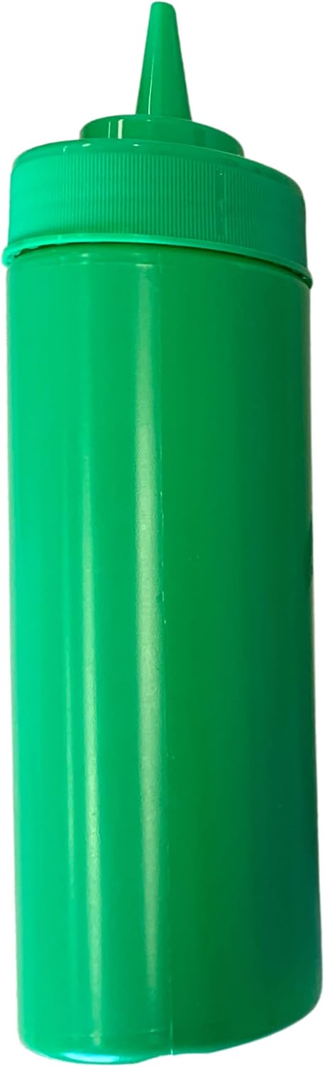 Bark and Lindy BPA-Free Food Prep 12 oz Squeeze Bottle Green