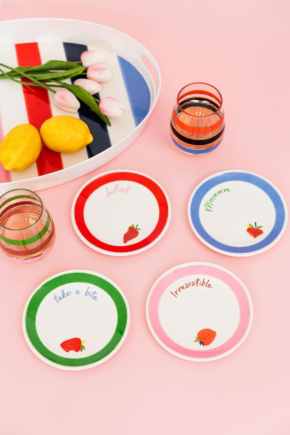 Sturdy Dinnerware Set Melamine Plates for Home Kitchen Perfect for Entertaining