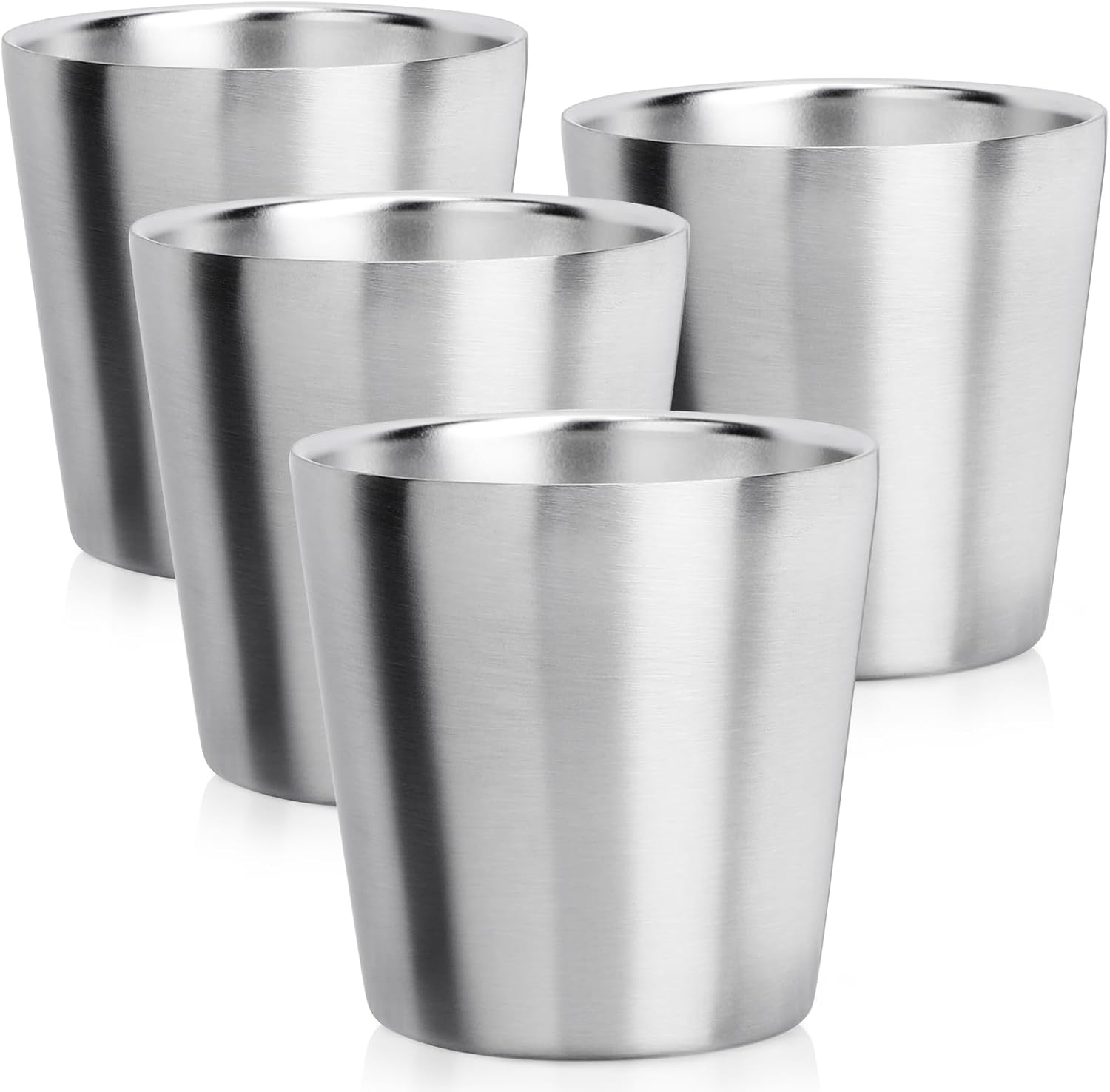 Beasea Stainless Steel Cups Double Insulated Tumblers for Reusable Drinking