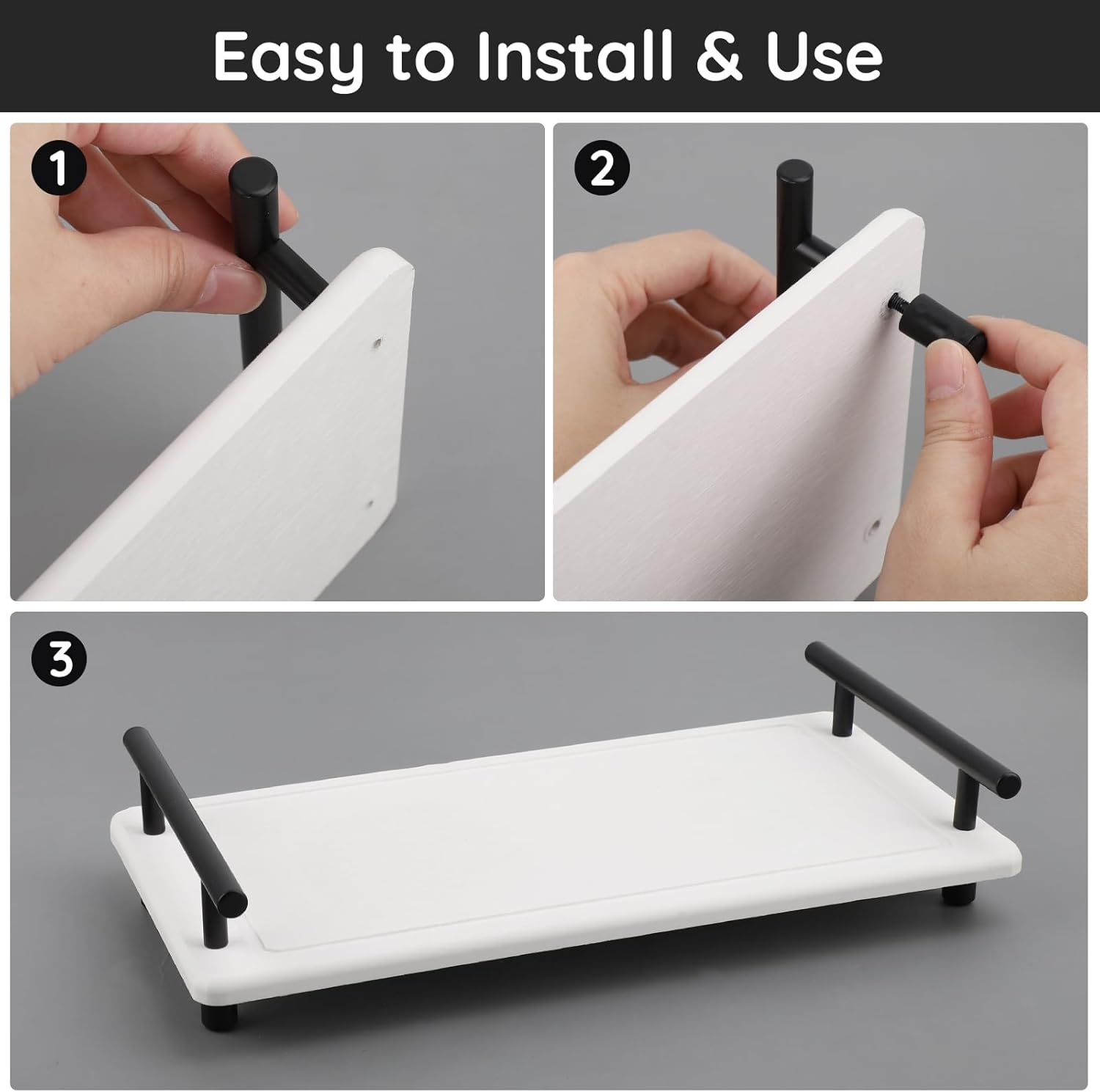 Sink Caddy 12x6 Drying Mat for Bath Kitchen Handle Included