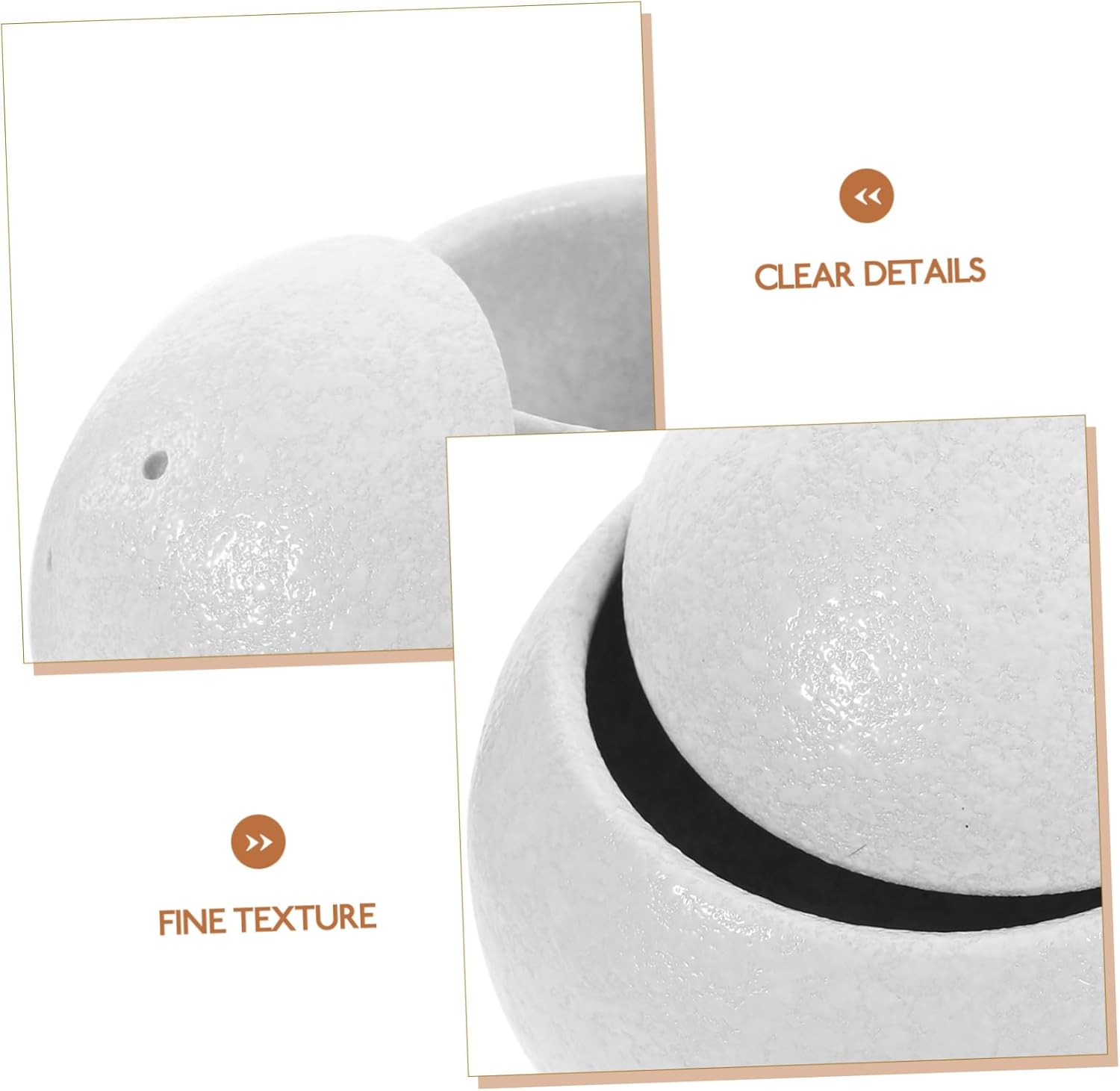 Special Design Ceramic Candle Bowl - Durable Non-Scratch Dip Bowl for Home Kitchen